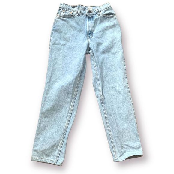 Vintage Levi’s 512 Jeans Light Wash Slim Fit Tapered Leg High Rise Mom Jeans - Picture 3 of 11